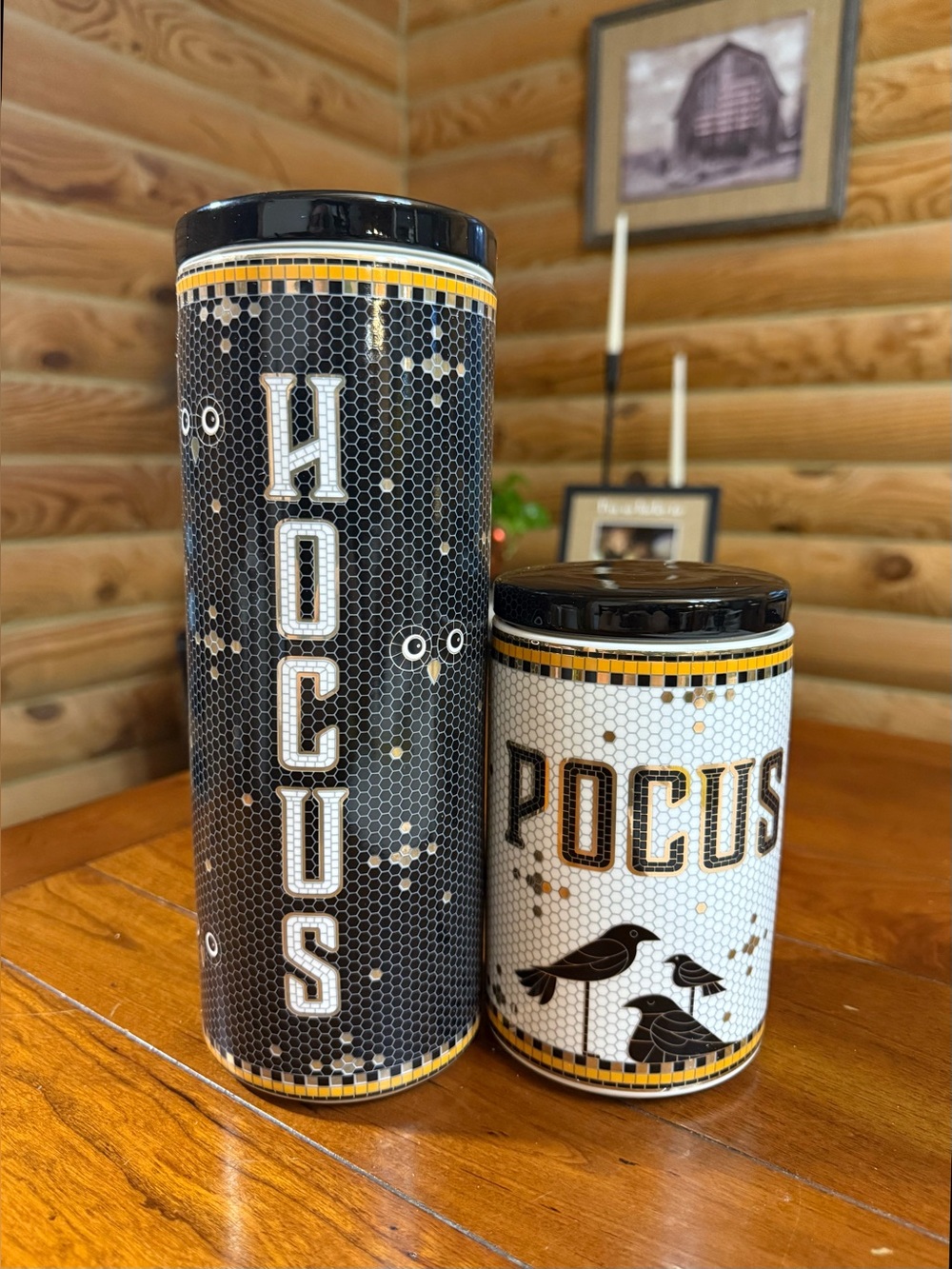 HOCUS POCUS Halloween Themed Canisters Set